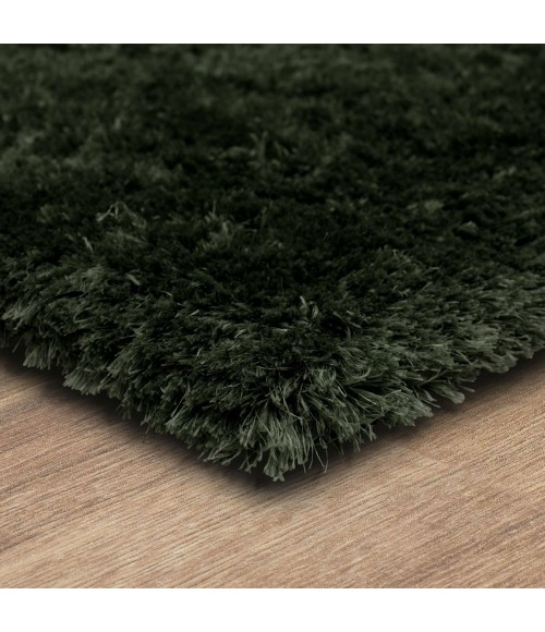 Karastan Billow Shag Olive 6' 6" x 9' Area Rug