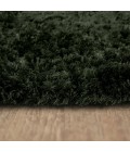 Karastan Billow Shag Olive 6' 6" x 9' Area Rug