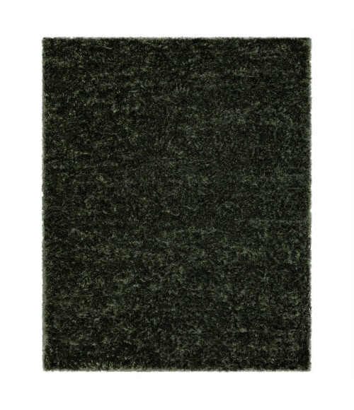 Karastan Billow Shag Olive 6' 6" x 9' Area Rug