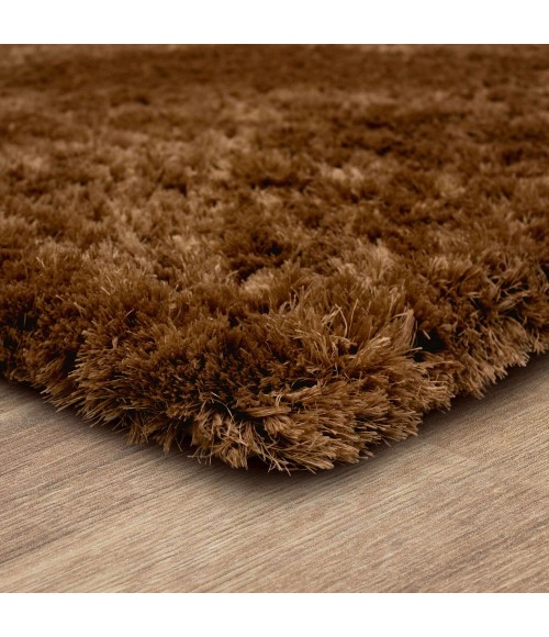 Karastan Billow Shag Rust 5' 3" x 8' Area Rug
