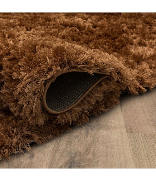 Karastan Billow Shag Rust 5' 3" x 8' Area Rug