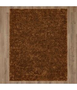 Karastan Billow Shag Billow Shag Rust Area Rug 10 ft. X 13 ft. Rectangle