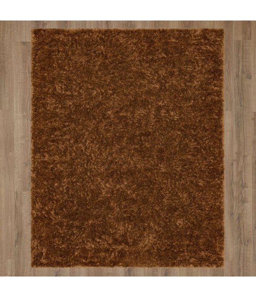 Karastan Billow Shag Rust 5' 3" x 8' Area Rug