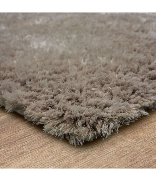 Karastan Billow Shag Taupe 5' 3" x 8' Area Rug