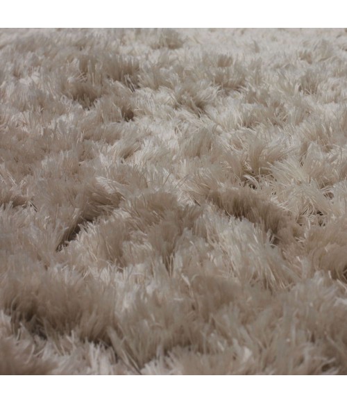 Karastan Billow Shag Taupe 5' 3" x 8' Area Rug