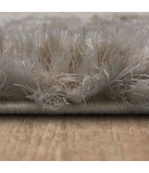 Karastan Billow Shag Taupe 5' 3" x 8' Area Rug
