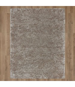 Karastan Billow Shag Billow Shag Taupe Area Rug 10 ft. X 13 ft. Rectangle