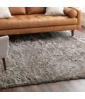 Karastan Billow Shag Taupe 6' 6" x 9' Area Rug