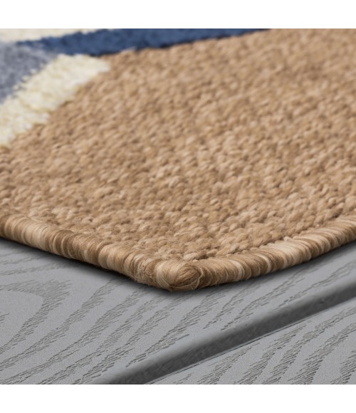 Cabana Brown/Tan Rug R1264 6 ft. X 9 ft. Rectangle - Rugs Town Karastan Cabana Brown/Tan R1264 6 ft. X 9 ft. Rectangle Rug