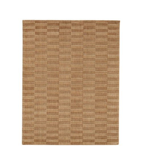 Karastan Broken Stripe Sienna 9' x 12' Area Rug