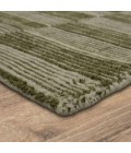Karastan Broken Stripe Moss 9' x 12' Area Rug