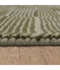Karastan Broken Stripe Moss 9' x 12' Area Rug