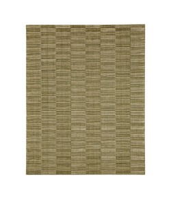 Karastan Bobby Berk Broken Stripe Moss Rug 9 ft. X 12 ft. Rectangle