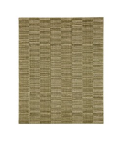 Karastan Bobby Berk Broken Stripe Broken Stripe Moss Area Rug 5 ft. X 8 ft. Rectangle