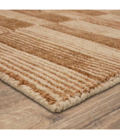 Karastan Broken Stripe Sienna 9' x 12' Area Rug