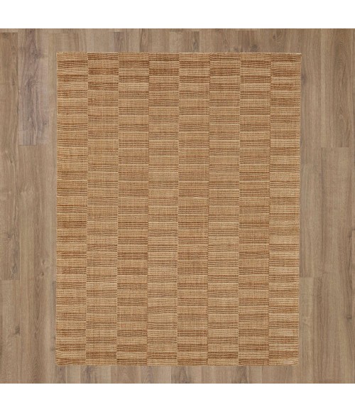 Karastan Broken Stripe Sienna 9' x 12' Area Rug