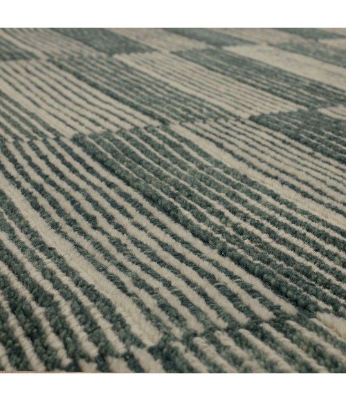 Karastan Broken Stripe Twilight 9' x 12' Area Rug