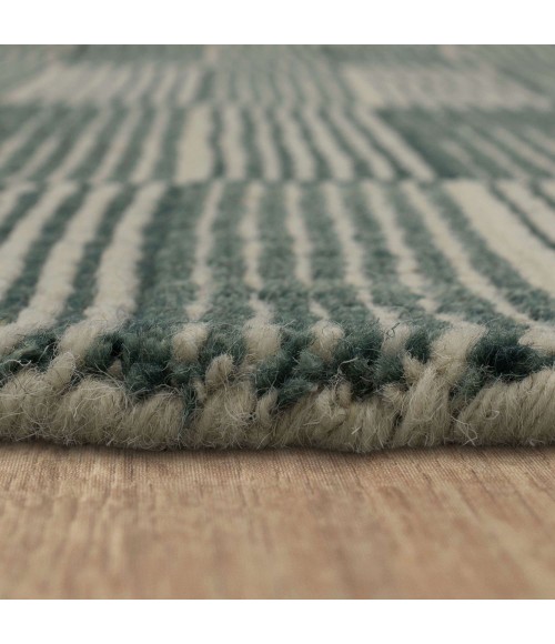 Karastan Broken Stripe Twilight 9' x 12' Area Rug