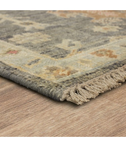 Karastan Cabrillo Grey/Silver R1230 9 ft. X 12 ft. Rectangle Rug