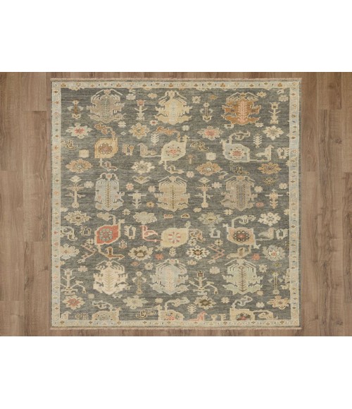 Karastan Cabrillo Grey/Silver R1230 9 ft. X 12 ft. Rectangle Rug