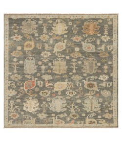 Karastan Cabrillo Grey/Silver R1230 9 ft. X 12 ft. Rectangle Rug