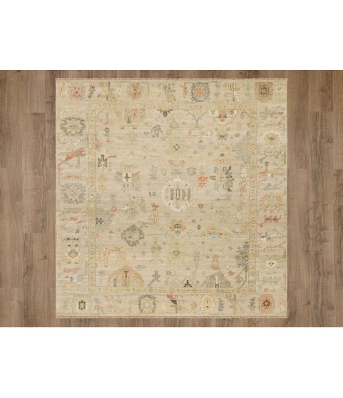 Karastan Cabrillo Brown/Tan R1230 6 ft. X 9 ft. Rectangle Rug