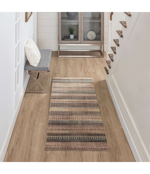 Caprice Grey Area Rug Karastan Caprice Grey 2' 7" x 7' 3" Area Rug