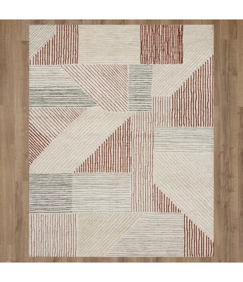 Karastan Central Valley Red 8' x 10' Area Rug
