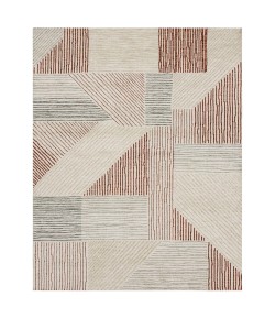 Karastan Bowen By Drew & Jonathan Home Central Valley Red Area Rug 2 ft. 4 in. X 7 ft. 10 in. Runner