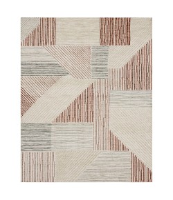 Karastan Bowen By Drew & Jonathan Home Central Valley Red Rug 9 ft. 6 in. X 12 ft. 11 in. Rectangle