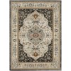 Karastan Zephyr Chronos Black Rug 1 ft. 6 X 1 ft. 6 Rectangle