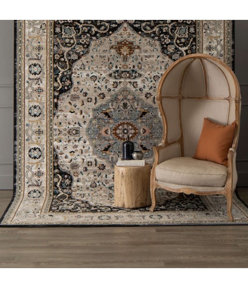 Karastan Rugs Zephyr Chronos Black