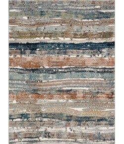 Karastan Epiphany Blue 92204 2 ft. 6 in. X 10 ft. Rectangle Rug