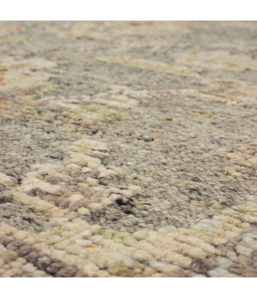Karastan Coventry Grey/Silver R1212 6 ft. X 9 ft. Rectangle Rug