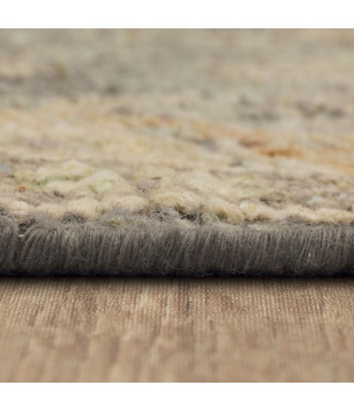 Karastan Coventry Grey/Silver R1212 6 ft. X 9 ft. Rectangle Rug