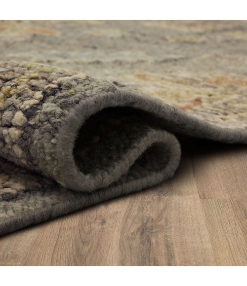 Karastan Coventry Grey/Silver R1212 6 ft. X 9 ft. Rectangle Rug