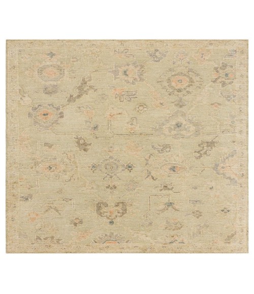 Karastan Coventry Green R1212 6 ft. X 9 ft. Rectangle Rug