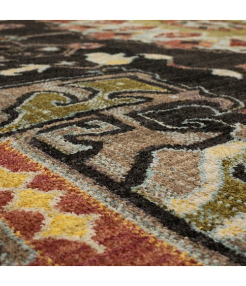 Karastan Covetous Charcoal 5' 3" x 7' 10" Area Rug