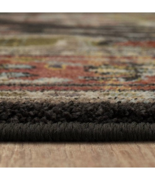 Karastan Covetous Charcoal 5' 3" x 7' 10" Area Rug