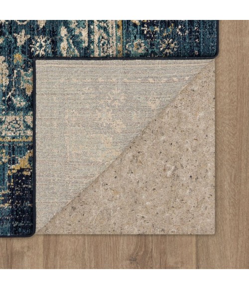 Estate Area Rug Karastan Cumbria Indigo 1' 6" x 1' 6" Area Rug