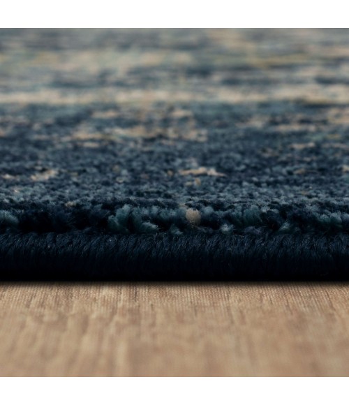 Estate Area Rug Karastan Cumbria Indigo 1' 6" x 1' 6" Area Rug
