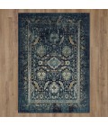 Estate Area Rug Karastan Cumbria Indigo 1' 6" x 1' 6" Area Rug