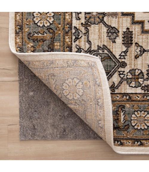 ALL PET RUG Karastan Rugs Pet Proof Rug Pad Grey