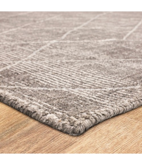 Karastan Deviation Taupe 1' 6" x 1' 6" Area Rug