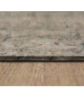 Karastan Rug Pad- Dual Surface 1/4 Inch Grey/Silver Rug DR002 7 ft.6 in. Round - Rugs Town Mohawk Home Dual Surface 1/4 Inch Rug Pad Grey 7' 6" x 7' 6" Rug Pad