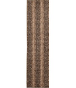 Karastan Utopia Brown/Tan 92749 2 ft. 6 in. X 10 ft. Rectangle Rug