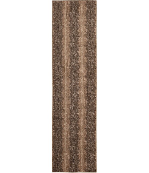 Utopia Brown/Tan Rug 92749 2 ft. 6 in. X 10 ft. Rectangle - Rugs Town Karastan Utopia Brown/Tan 92749 2 ft. 6 in. X 10 ft. Rectangle Rug