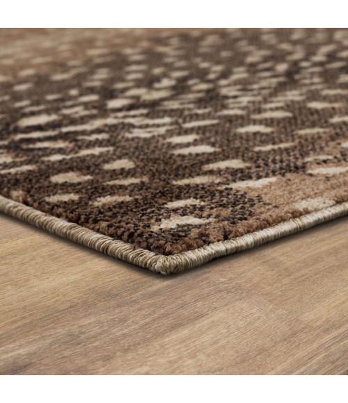 Utopia Brown/Tan Rug 92749 2 ft. 6 in. X 10 ft. Rectangle - Rugs Town Karastan Utopia Brown/Tan 92749 2 ft. 6 in. X 10 ft. Rectangle Rug