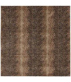 Karastan Utopia Brown/Tan 92749 5 ft. 3 in. X 7 ft. 10 in. Rectangle Rug