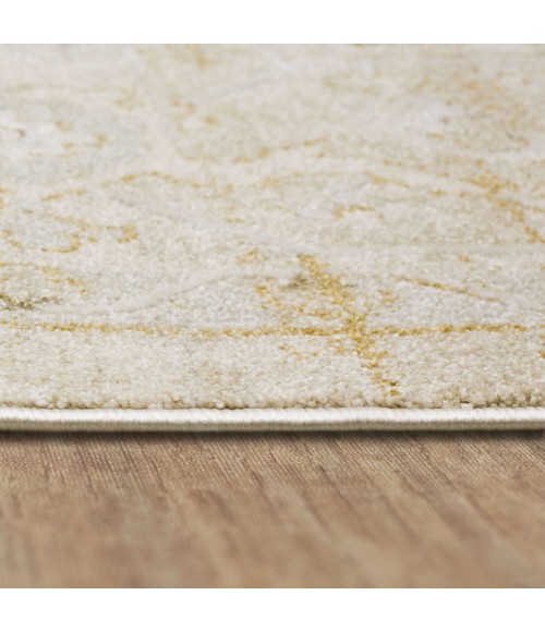 Karastan Windermere Ivory/White R1257 2 ft. 6 in. X 10 ft. Rectangle Rug